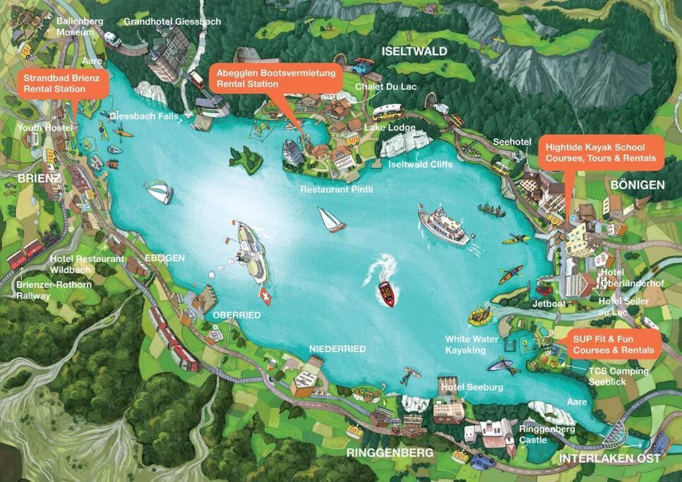 Chalet Mignon - Your Vacation Oasis At Lake Brienz Bonigen Exterior photo